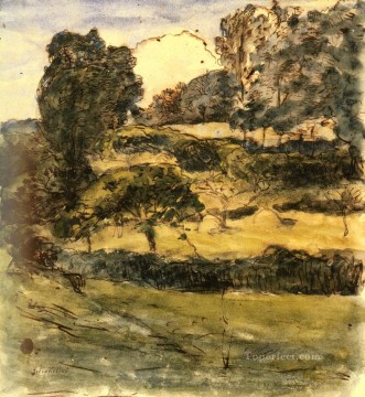 ジャン・フランソワ・ミレー Painting - ノルマンディーの牧草地 バルビゾン 自然主義 リアリズム ジャン・フランソワ・ミレー